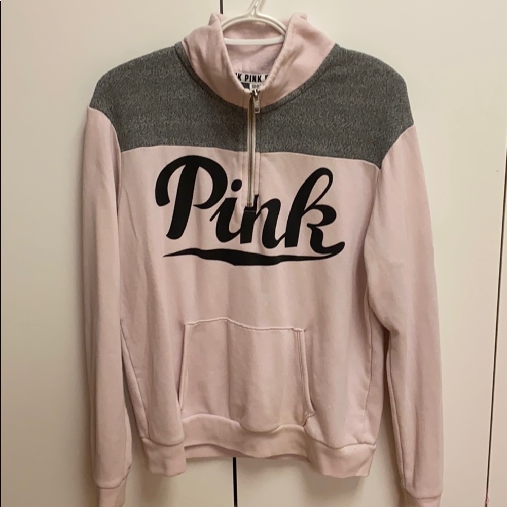 PINK quarter zip